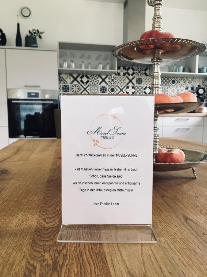 Neu - Premium-Ferienhaus Mosel-Sonne Traben-Trarbach Esterno foto